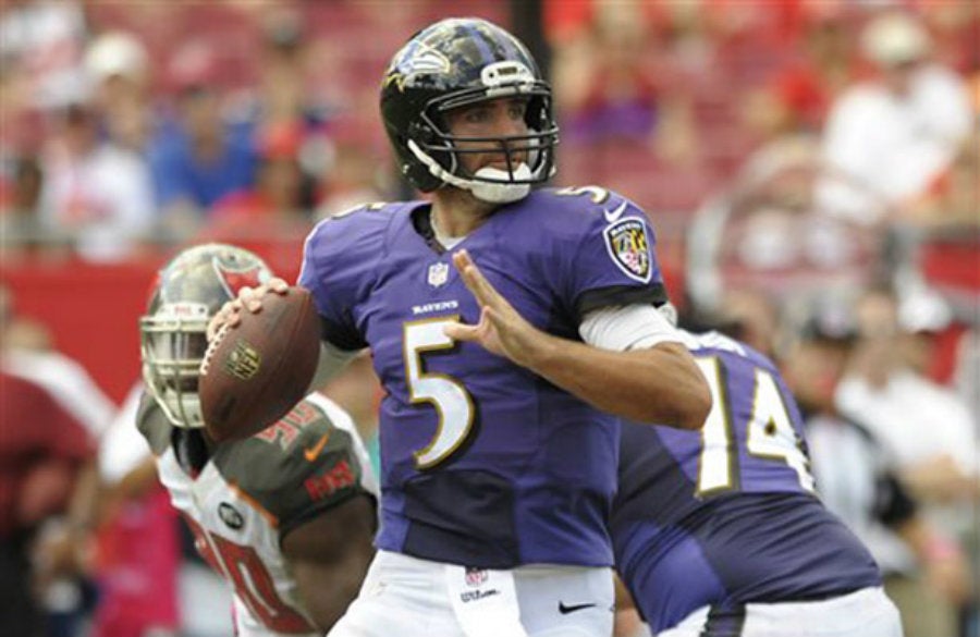 Con los Ravens, Flacco ganó un Super Bowl