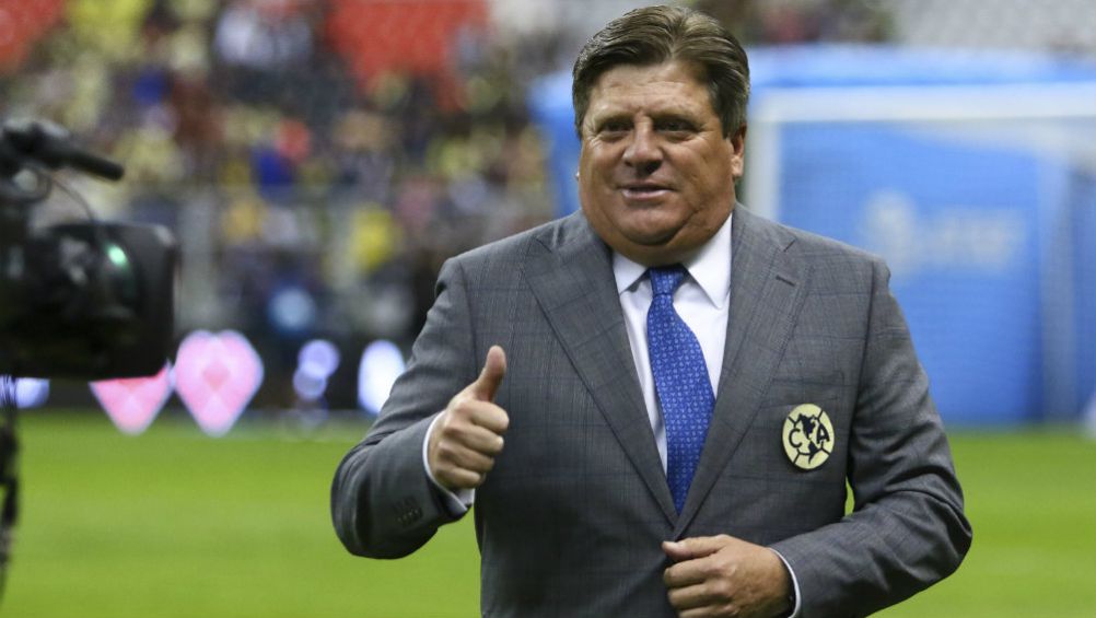 Miguel Herrera, técnico del América