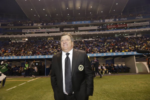 Miguel Herrera, técnico del América