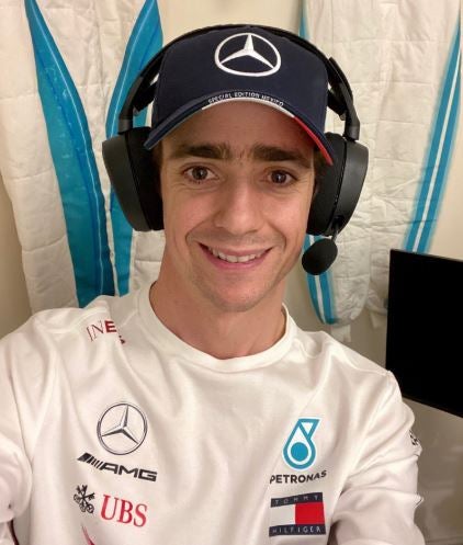 Esteban Gutiérrez, tras quedar en segundo lugar