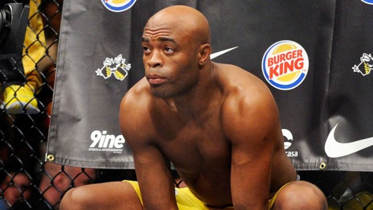 Anderson Silva antes de un combate 