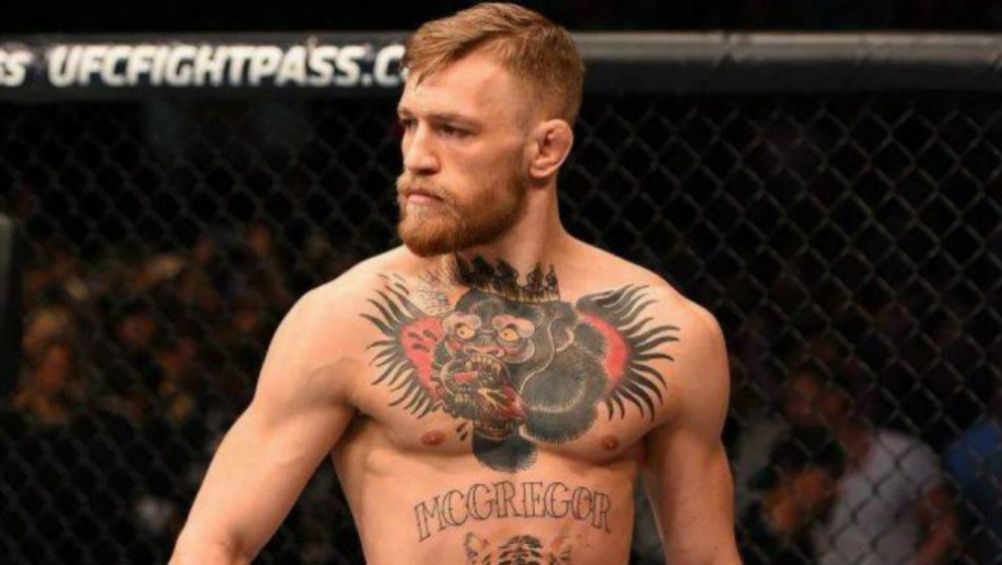 Conor McGregor en lucha de UFC