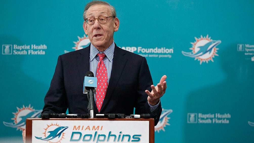 Stephen Ross, en conferencia de prensa