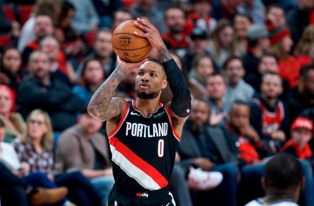 El base estrella de los Trail Blazers en un partido