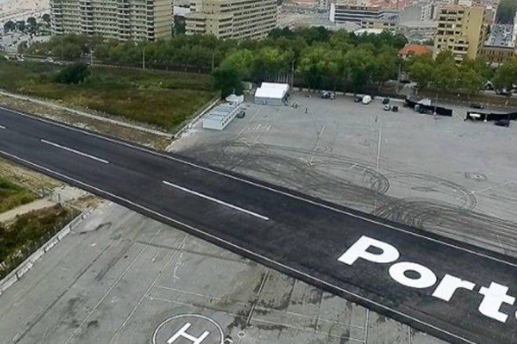 En esta sección es donde el Porto colocaría su pantalla gigante para los aficionados 