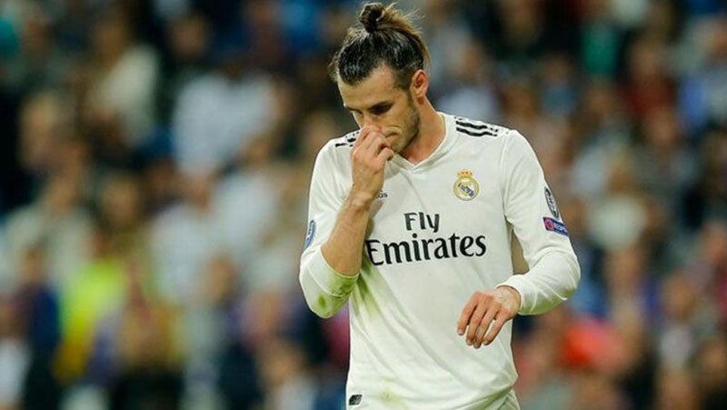 Bale durante un compromiso en la Liga de España 