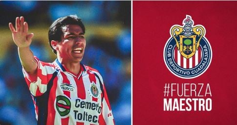 Chivas envió un mensaje de apoyo para 'El Maestro'