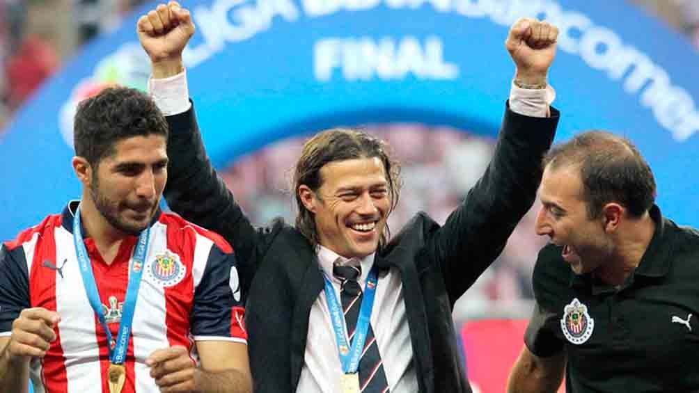 Almeyda celebra Título con Chivas