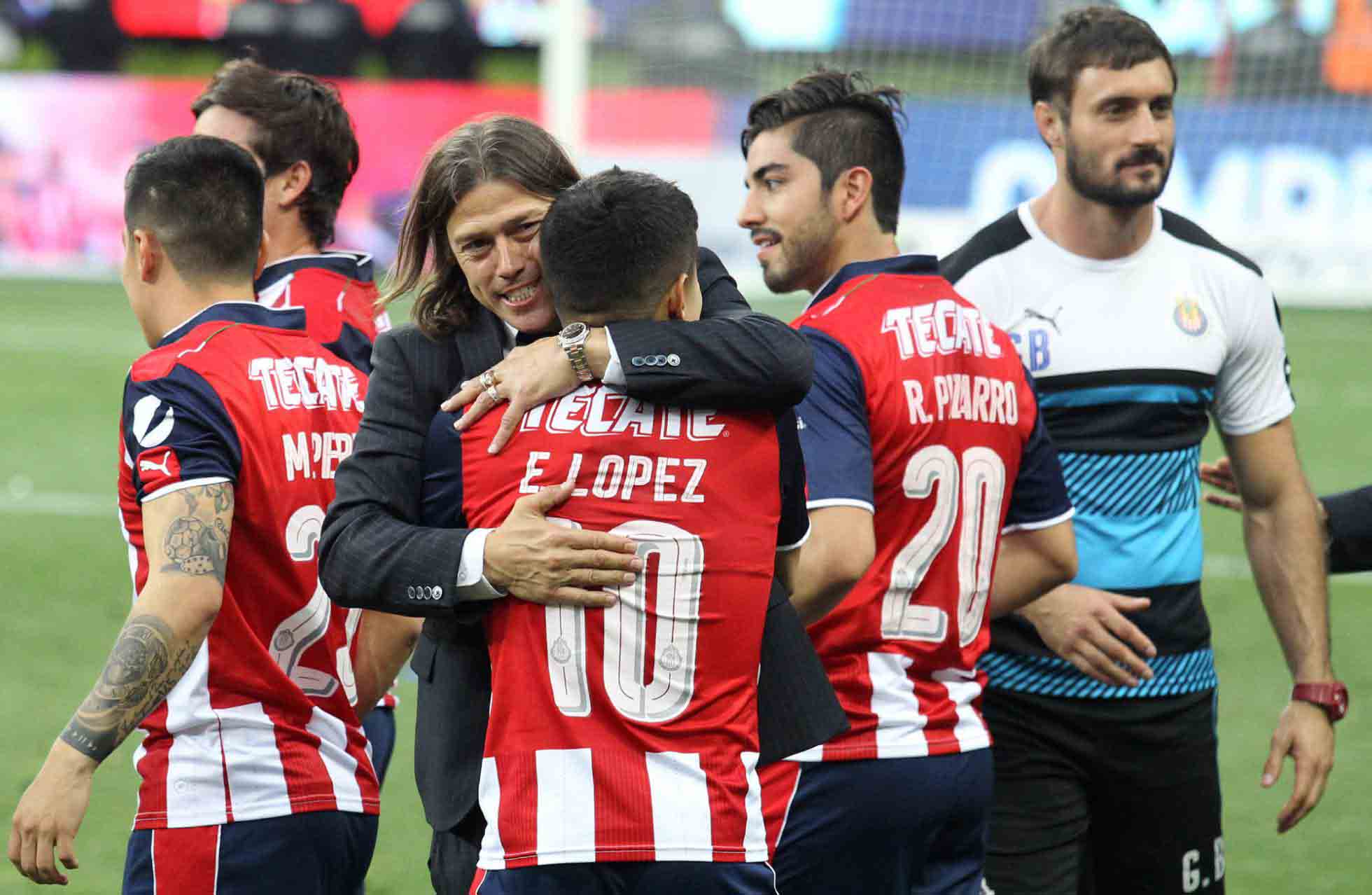 Chivas celebra una victoria en la Liga MX