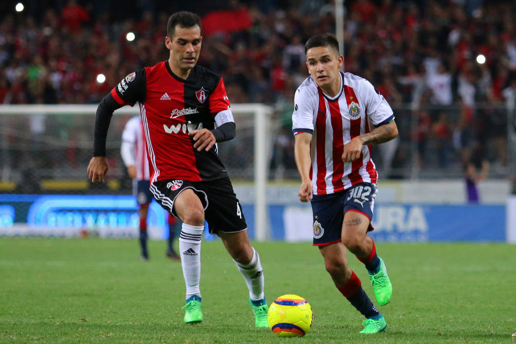 Rafael Márquez en partido ante Chivas