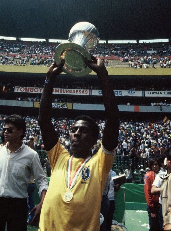 Pelé campeón del mundo el México 1970