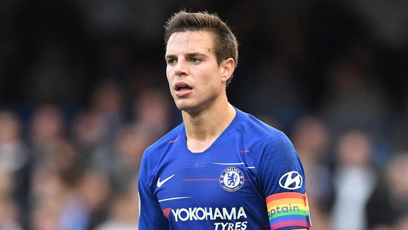 Azpilicueta durante un duelo con Chelsea en Premier 