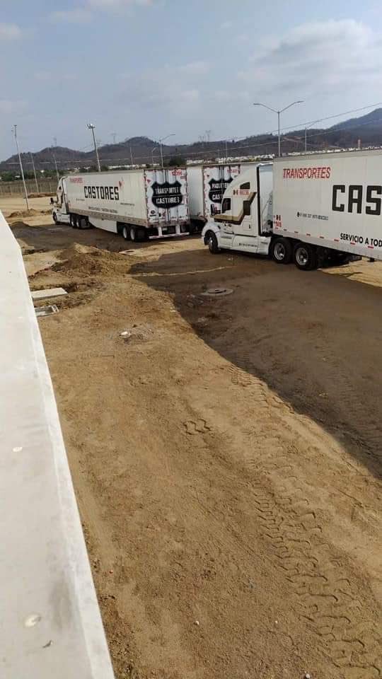 Tráilers de mudanza llegaron al nuevo estadio de Mazatlán