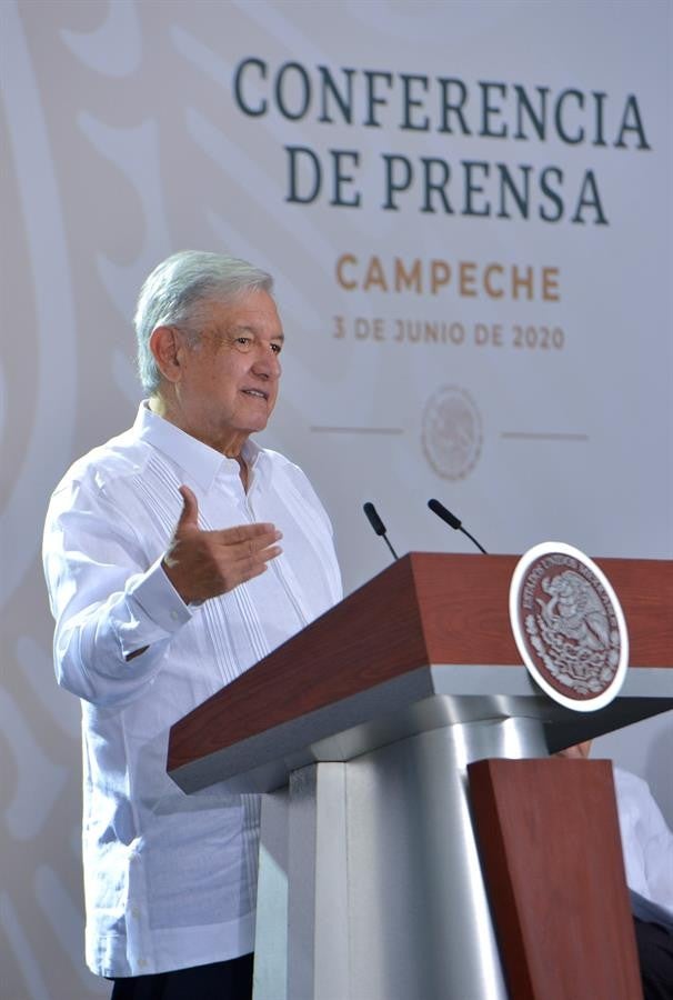 AMLO este 4 de junio en conferencia