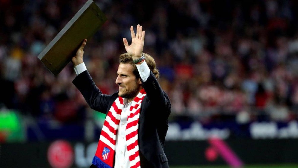 Diego Forlán, exfutbolista del Atlético de Madrid