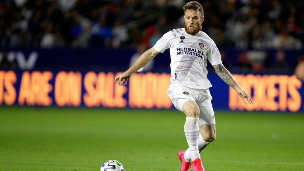 Aleksandar Katai, durante un juego del Galaxy