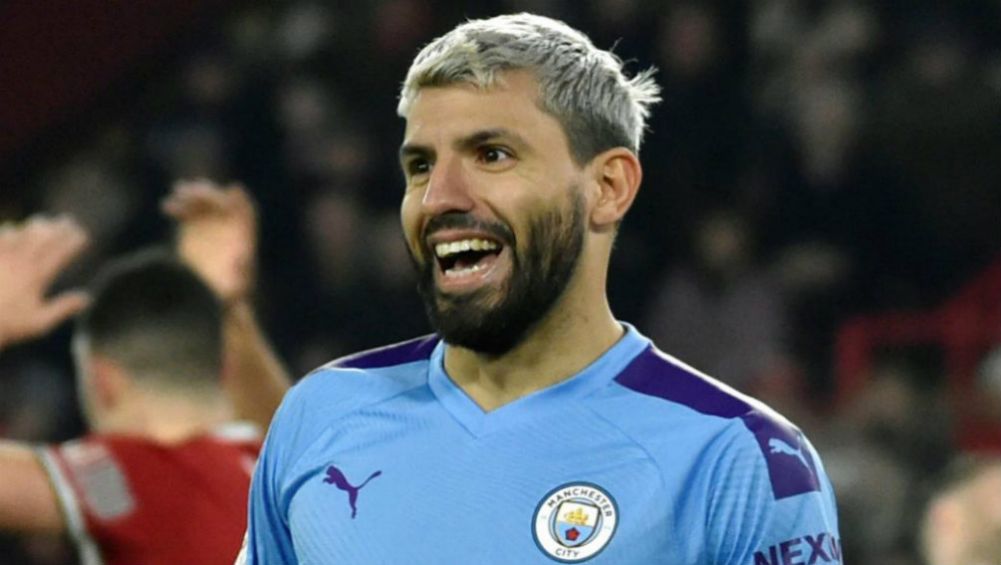 Sergio Agüero, jugador del Manchester City