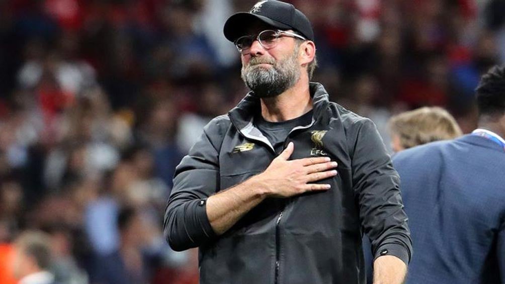 Klopp después de ganar la Champions con el Liverpool 