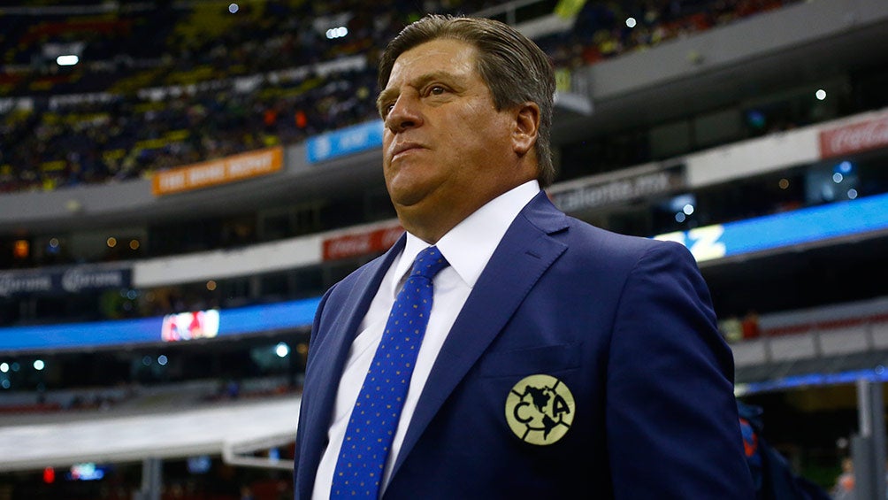 Miguel Herrera, previo a un juego del América