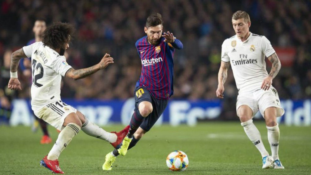 Real Madrid contra Barcelona en partido de LaLiga