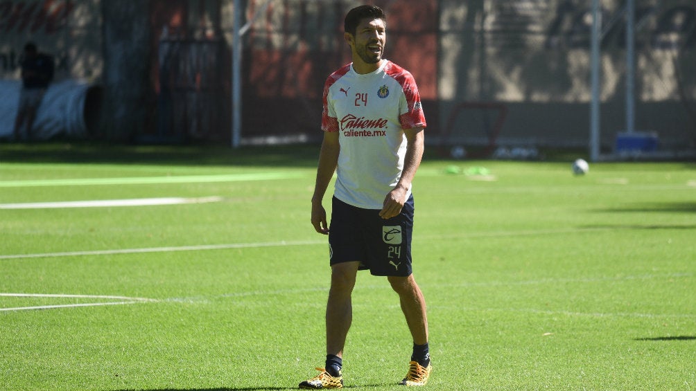 Oribe en entrenamiento