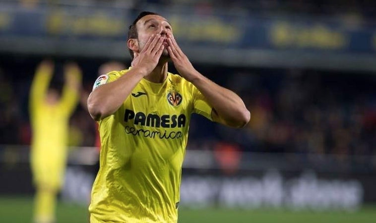 Cazorla en un juego con el Submarino Amarillo 