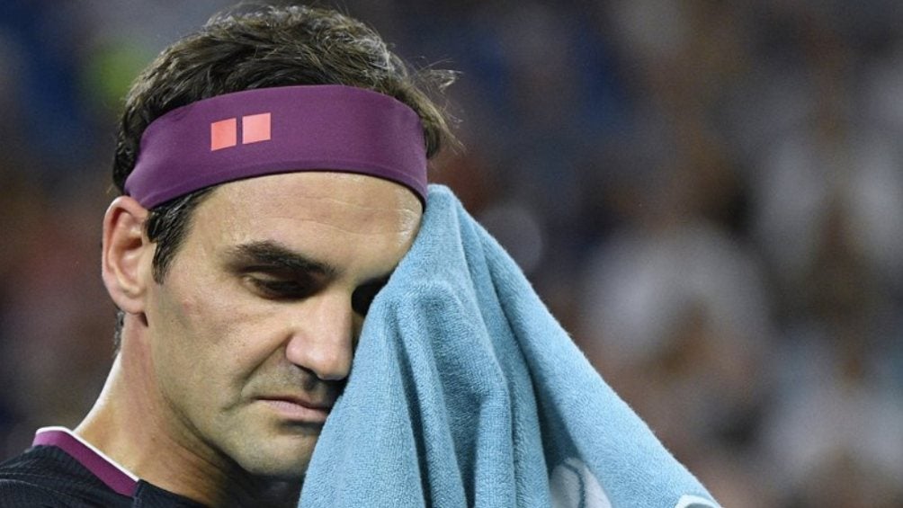 Roger Federer fue operado nuevamente de la rodilla derecha 