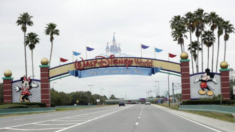 La entrada a Disney World Resort en Orlando