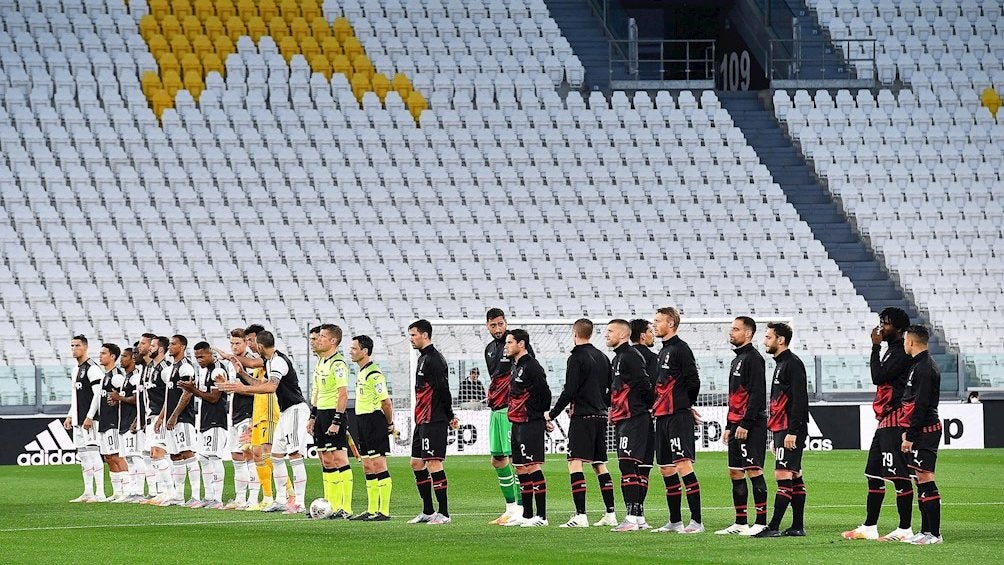 Semifinal entre Juventus y Milan en la Coppa de Italia