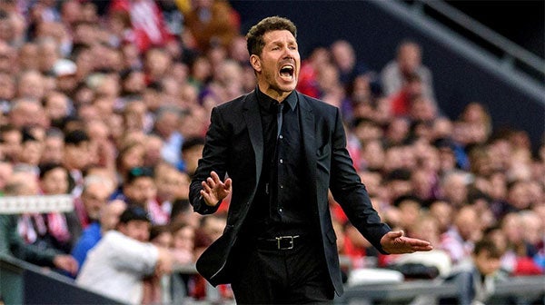 El Cholo Simeone ha tenido un exitoso paso por Atlético de Madrid 