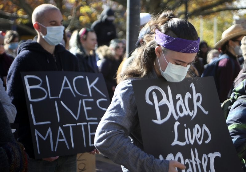 Manifestación Black Lives Matter