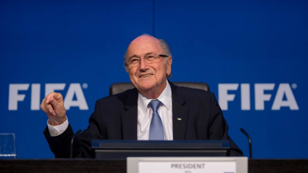 Blatter en conferencia de prensa