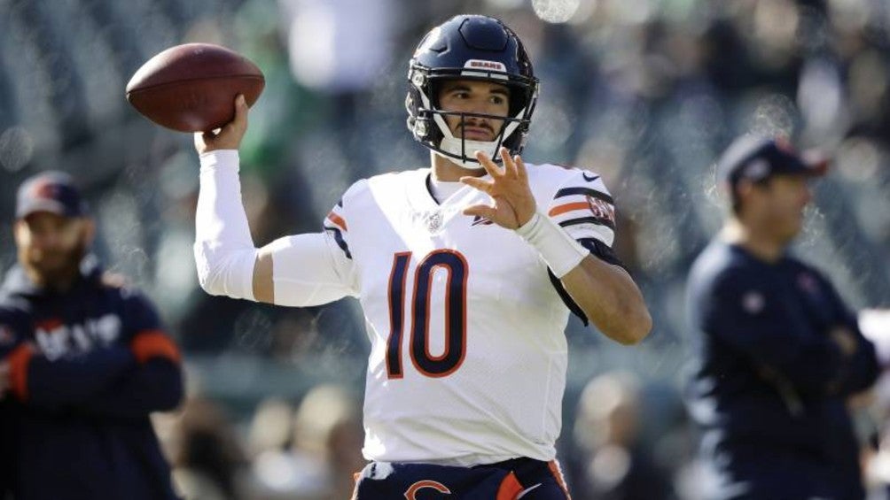 NFL: Mitchell Trubisky no está preocupado por la llegada de Nick Foles a los Bears 