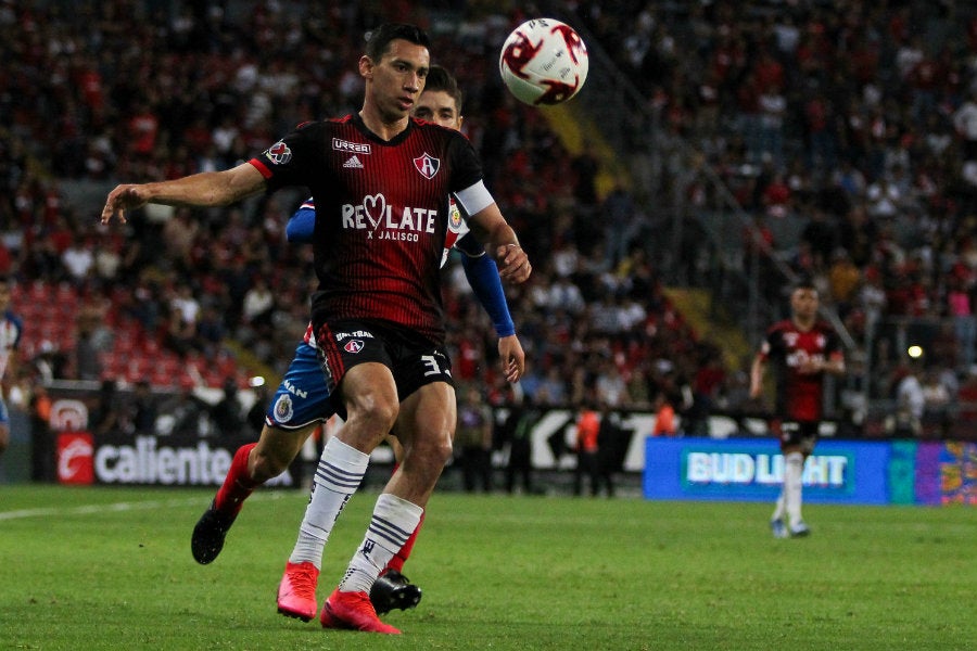 Govea en el pasado Clásico Tapatío con Atlas