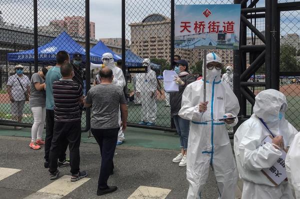 Habitantes de China, durante la Pandemia