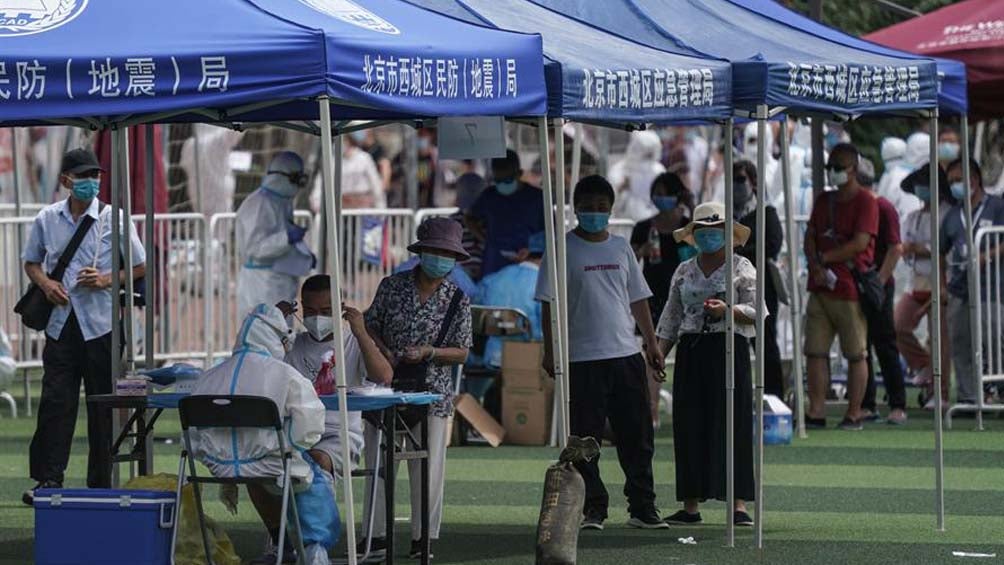 Residentes de China durante la emergencia sanitaria del Covid-19