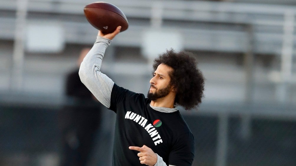 Colin Kaepernick no tiene equipo desde el 2016