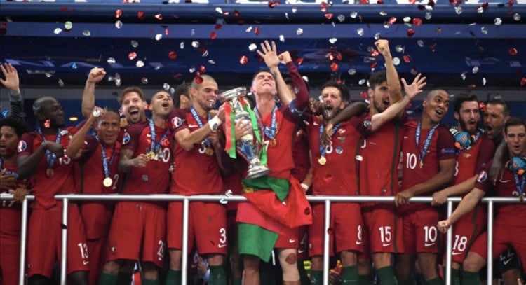 Portugal es el actual monarca de la Eurocopa 