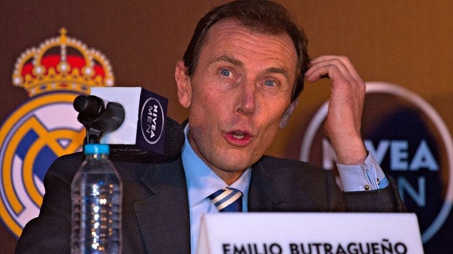 Emilio Butragueño, en conferencia de prensa