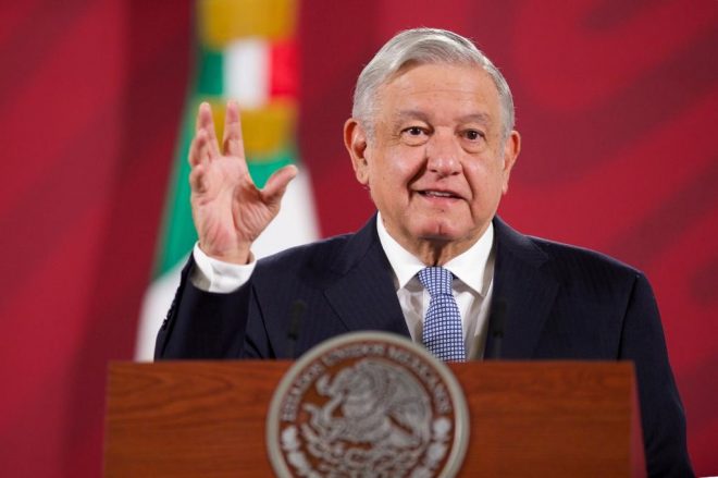 AMLO en conferencia de prensa