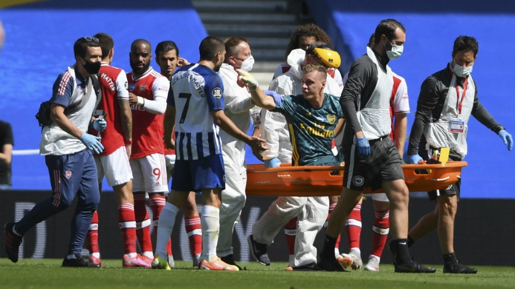 Bernd Leno después de lesión