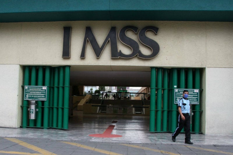 Entrada del IMSS