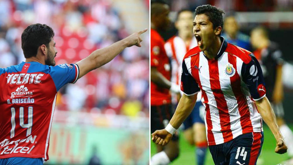 Zaldívar y Briseño 'luchan' por el dorsal '14' de Chivas