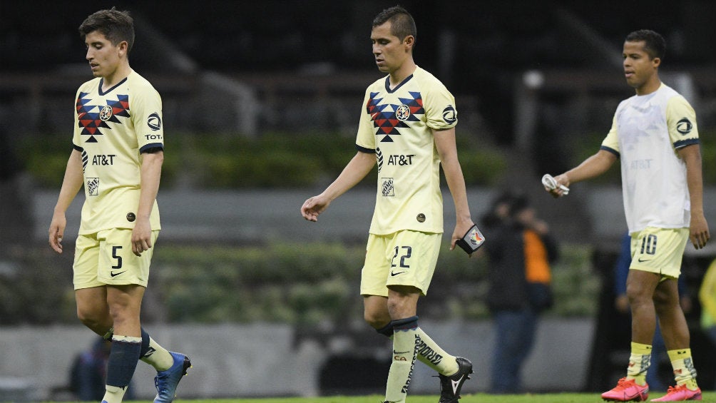 América en partido contra Cruz Azul