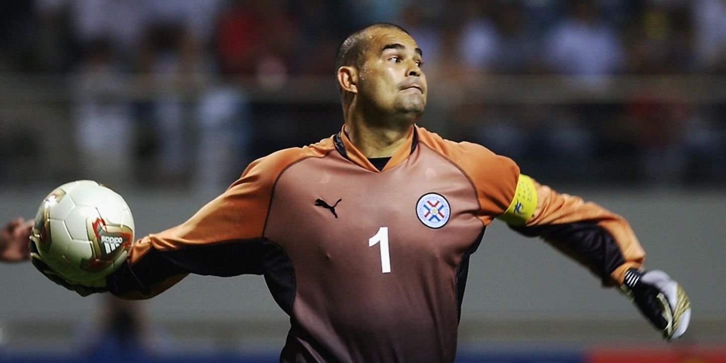 José Luis Chilavert con la selección paraguaya