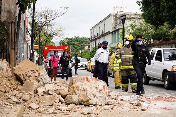 La caída de un muro en Oaxaca 