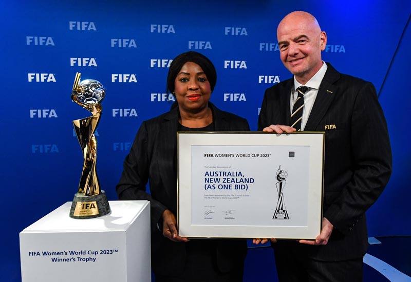 Gianni Infantino otorga la sede de la Copa del Mundo