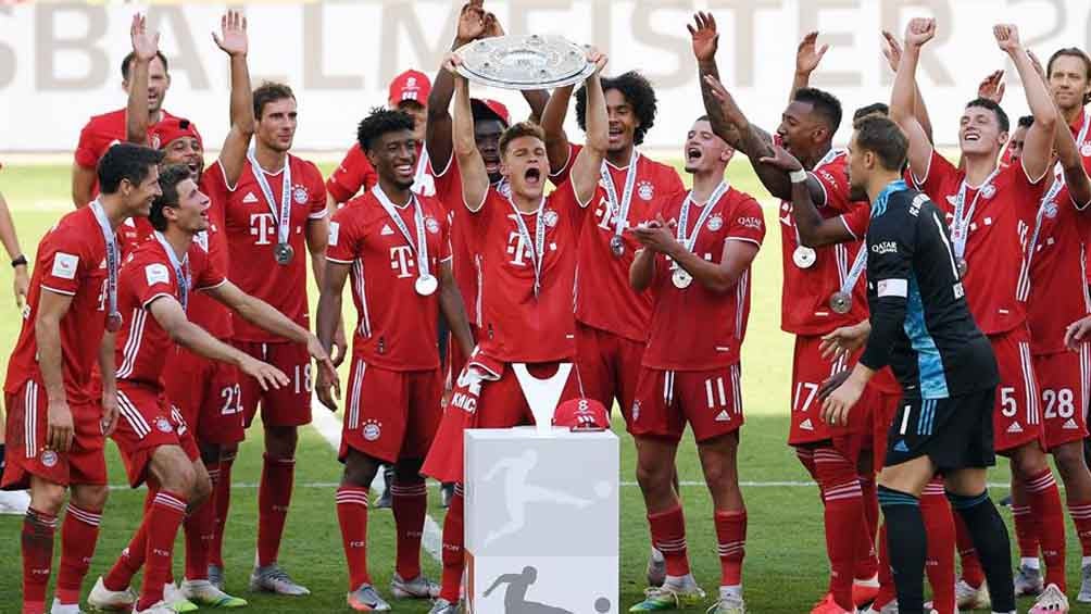 Bayern se proclamó de la temporada 2019-20