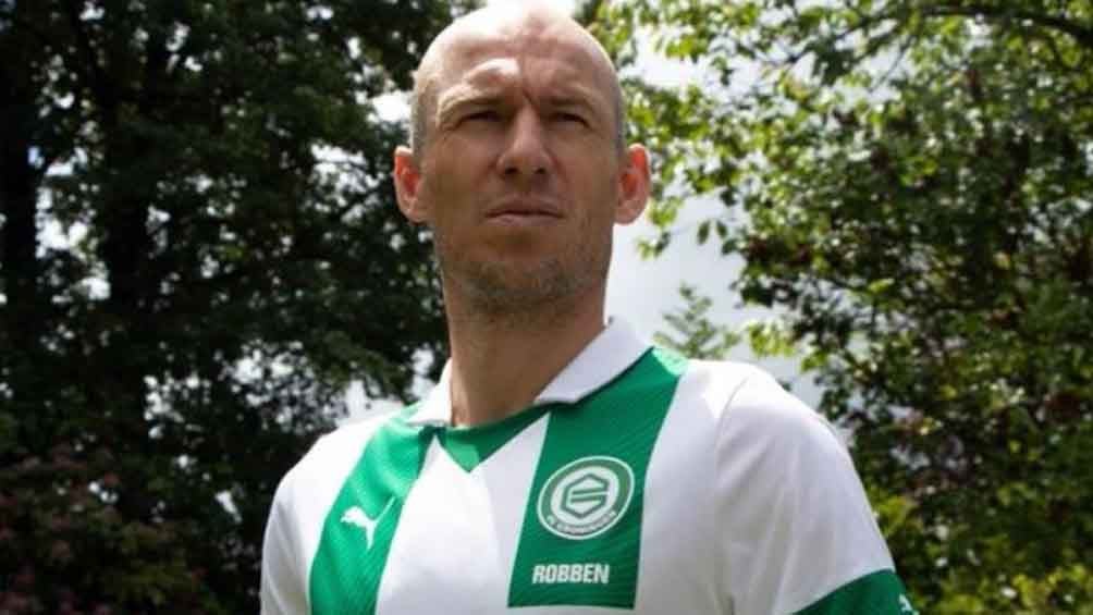 Arjen Robben, presentado por el Groningen