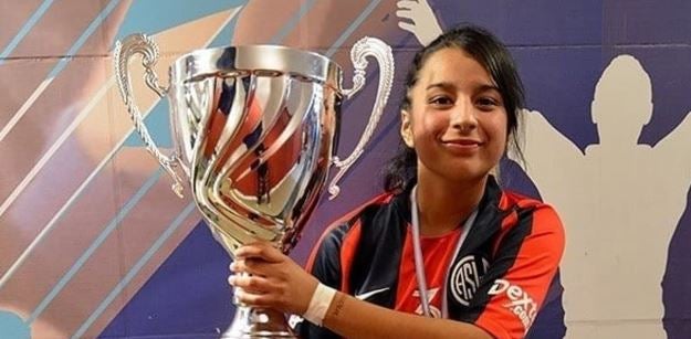 Rocío Vázquez, jugadora de San Lorenzo